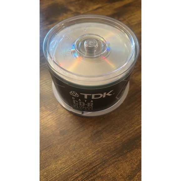 TDK Other - TDK Data CD-R 24x Compatible Blank Media Spindle Factory Sealed